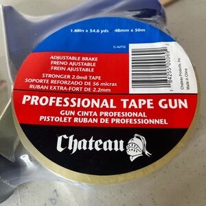 Chateau Red and Blue Tape Gun